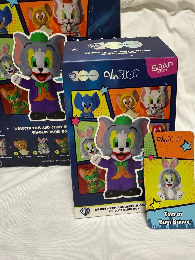トムとジェリー VinBLOP フィギュア - メルカリ