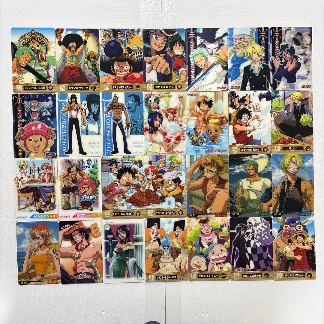 ワンピース 海賊王グミカード 192枚まとめ売り - メルカリ