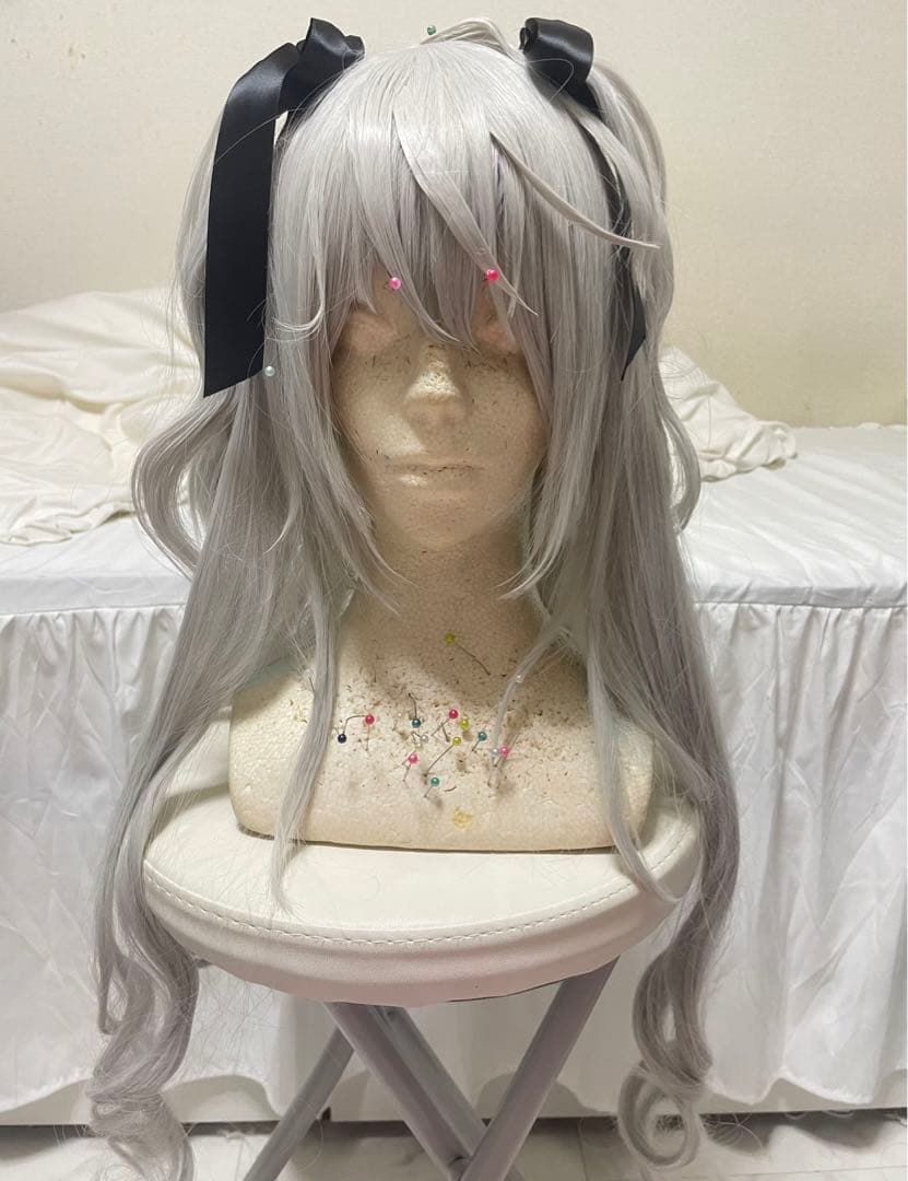 にじさんじ サーニャ コスプレ ハーフツイン ウィッグ - メルカリ