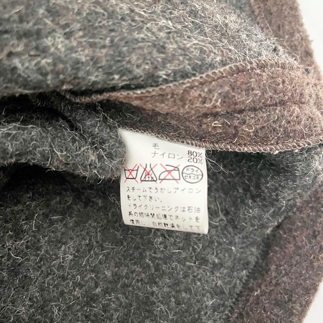 80'90'DRIES VAN NOTENドリスヴァンノッテンウールベスト旧ロゴ