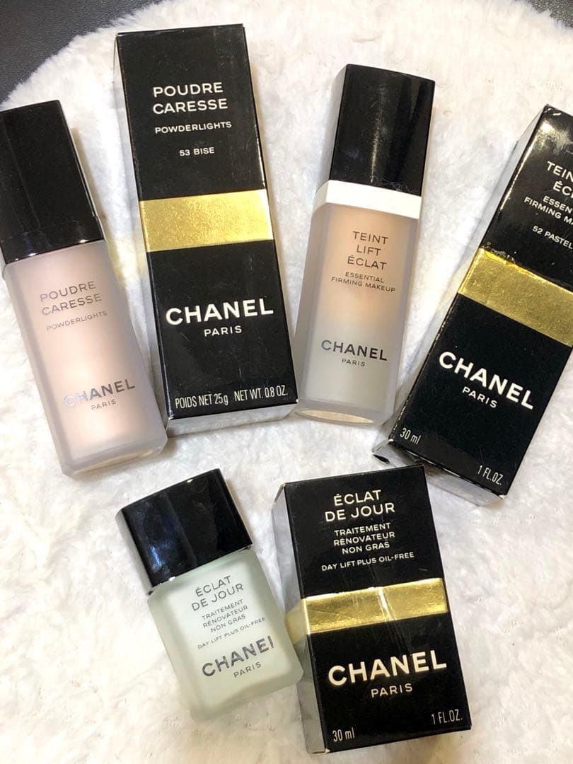 シャネル　フェイスパウダー　ファンデーション　乳液　3点 シャネル2023年春ベースメイク、「ル ブラン」人気ファンデ