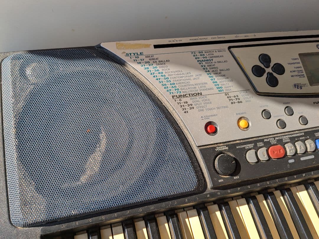 ジャンク品扱い】YAMAHA PSR-340 キーボード シンセサイザー | 激安