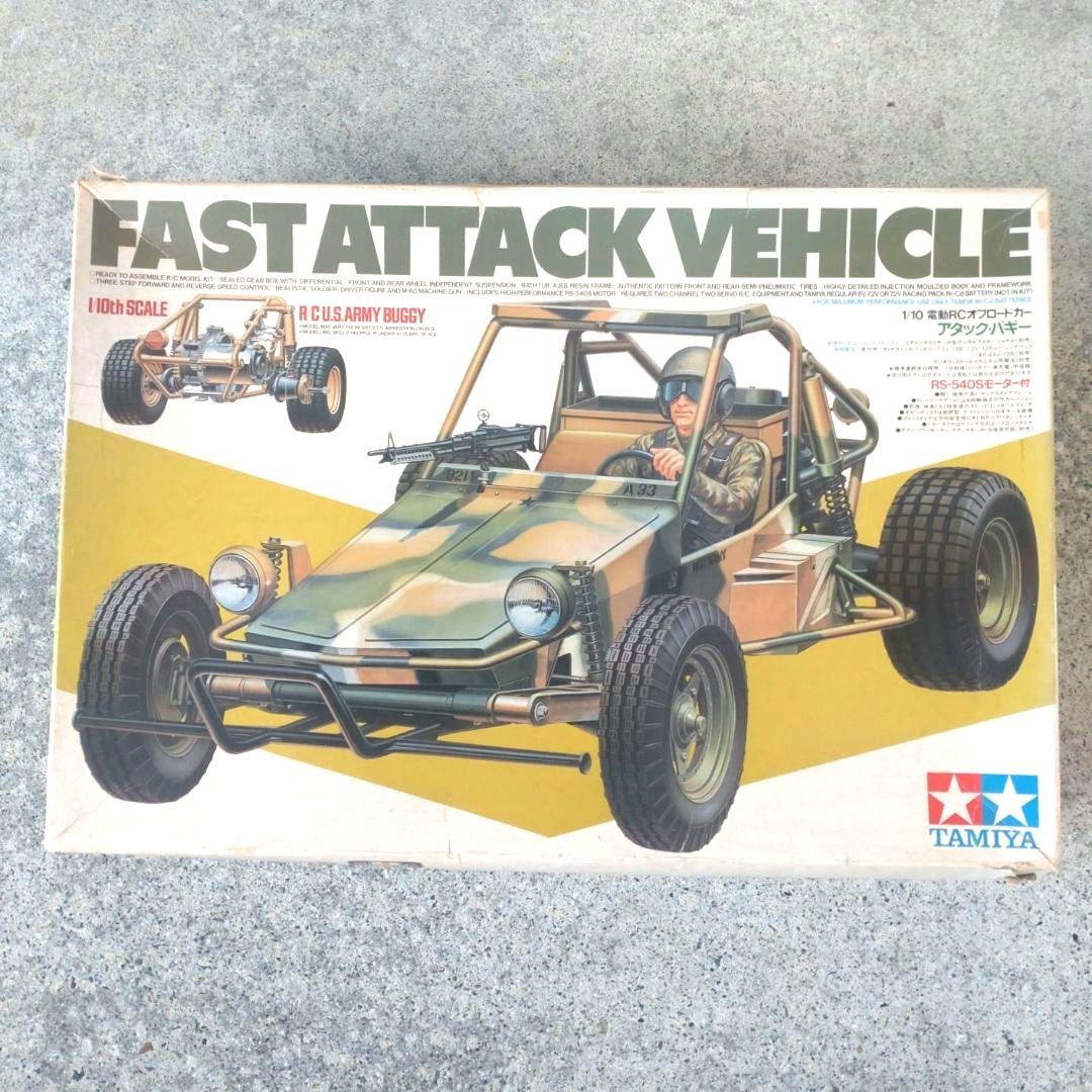 タミヤ アタックバギー (未組立品/当時物) Yahoo!オークション - タミヤ アタックバギー 未組立 TAMIYA RC ラジコ