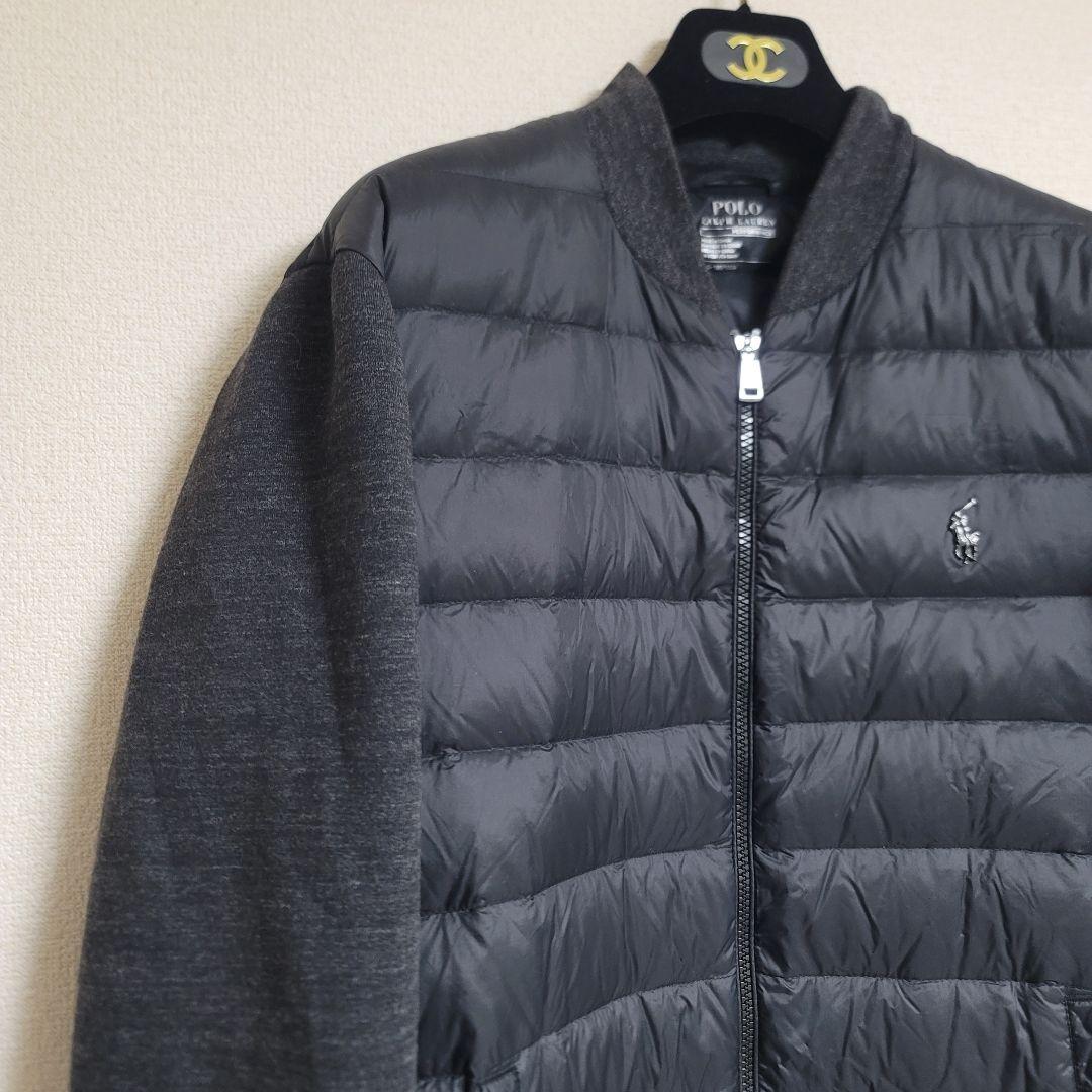 ポロラルフローレン ハイブリッドダウン 切替デザイン ポニー L - メルカリ