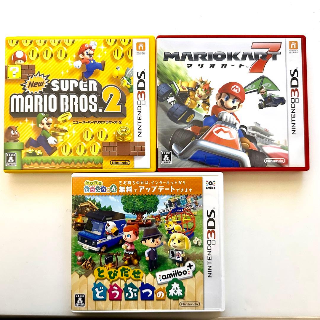 Nintendo new 3ds ソフト3セット - メルカリ