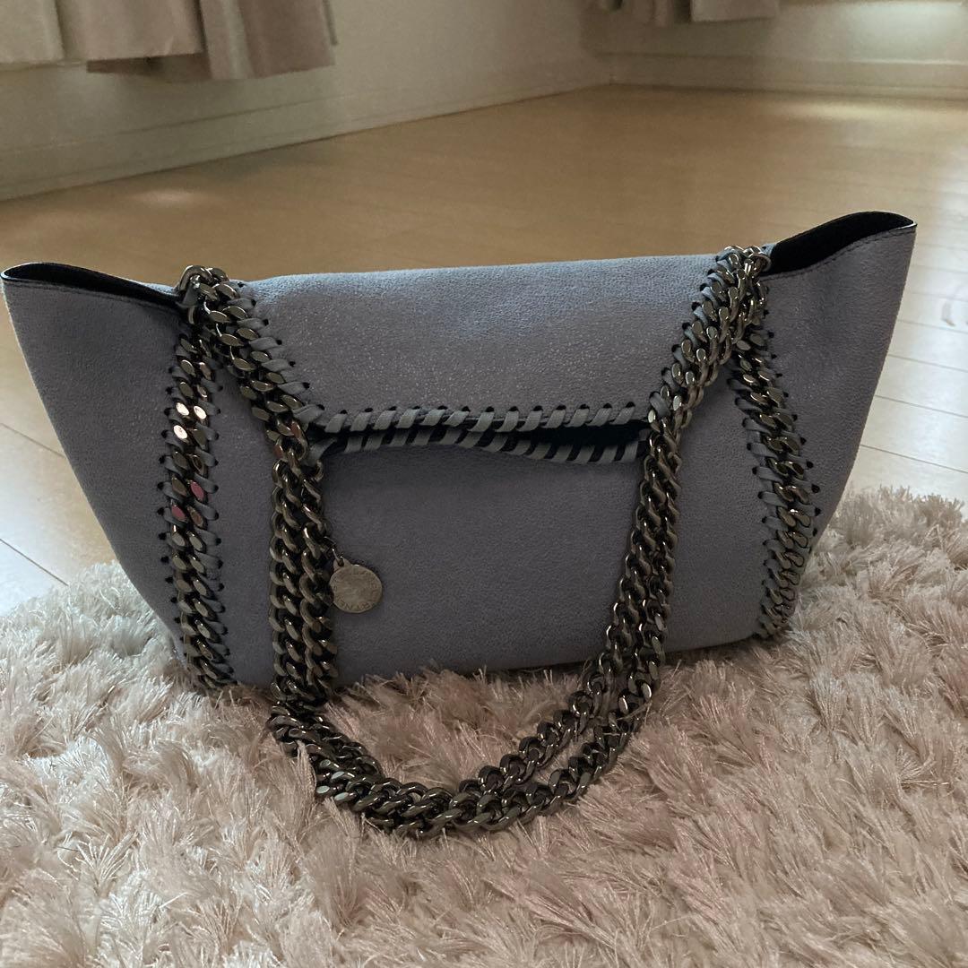 yakko0525⭐︎)ステラマッカートニーファラベラトート2wayポーチ付 Stella McCartney（ステラ・マッカートニー） トートバッグ FALABELLA