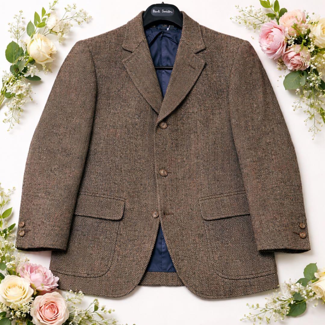 希少✨80S✨USA製✨ブルックスブラザーズ ヘリンボーンツイード