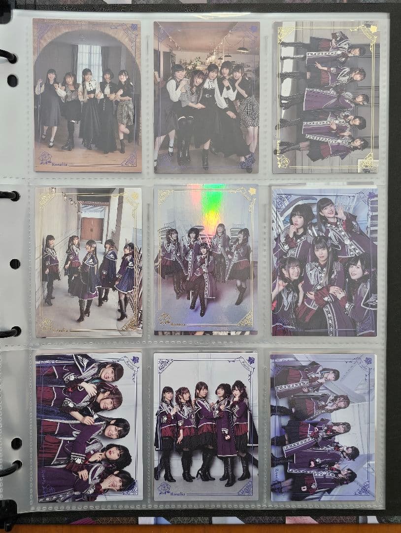 Edel Rose バンドリ Roselia バインダーセット オマケ付き - メルカリ