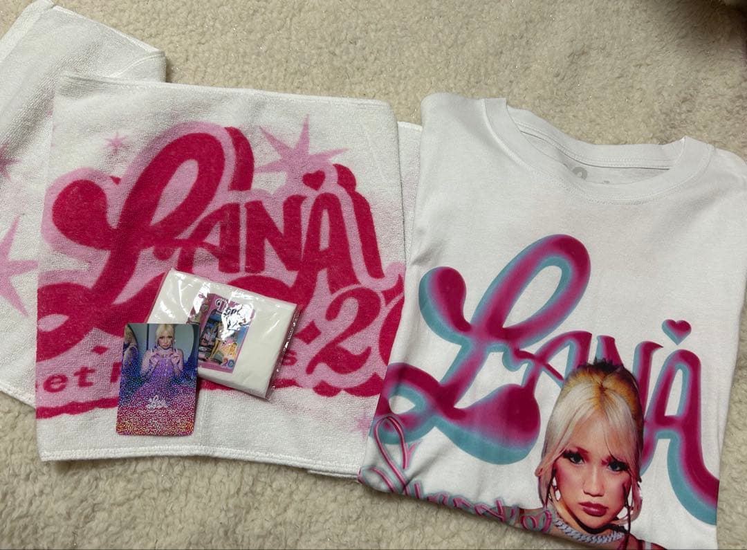 Lana Zeep Tour 2024グッズセット タオル Tシャツ カード付き 2026年最新】lANA zepp tour 2024の人気アイテム - メルカリ