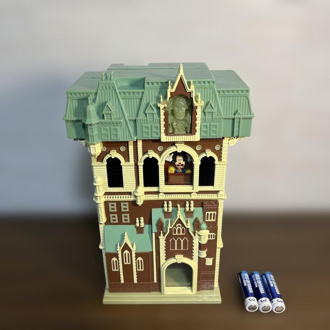 動作確認済み】タワー・オブ・テラー ミッキー 貯金箱 シリキ