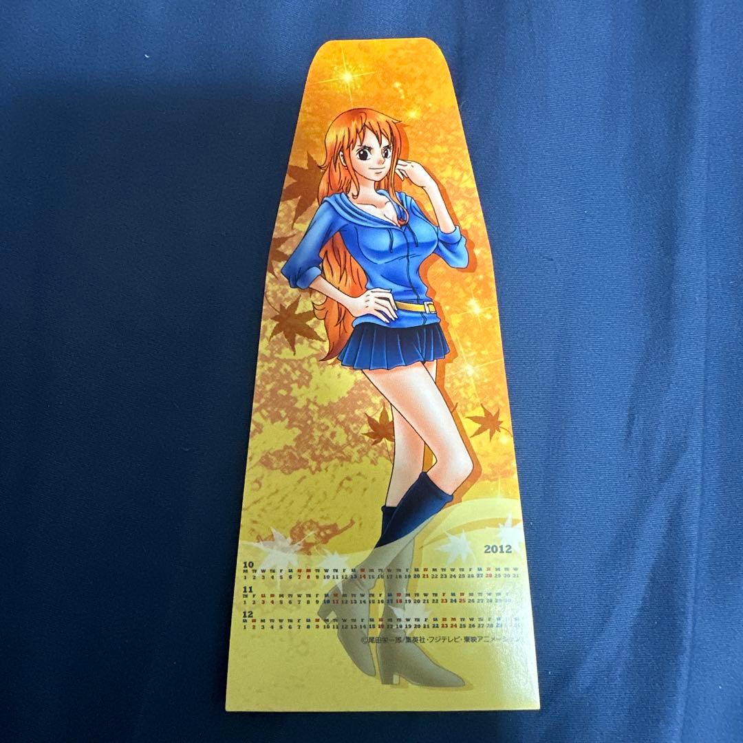 2012 ワンピースカレンダー ナミバージョン グリコ glico - メルカリ