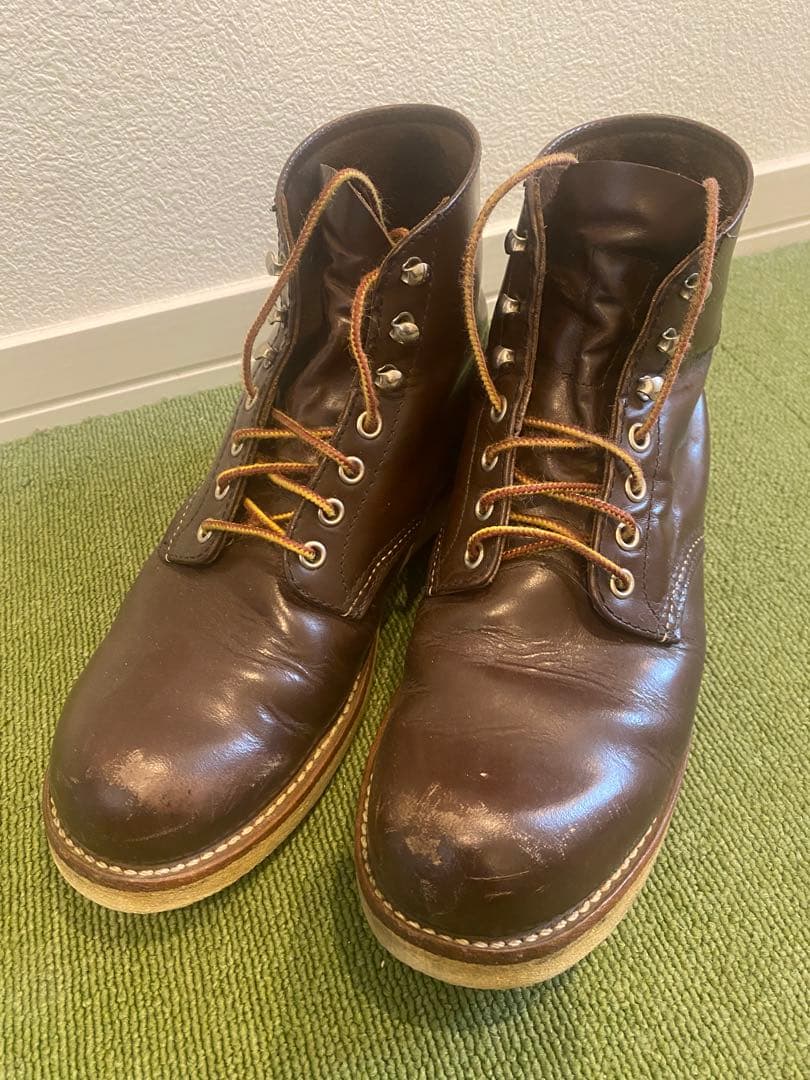 レッドウィング　US8 REDWING 8134 26cm RED WING 8134 Round-Toe 6inch Boot レッド・ウイング ワークブーツ