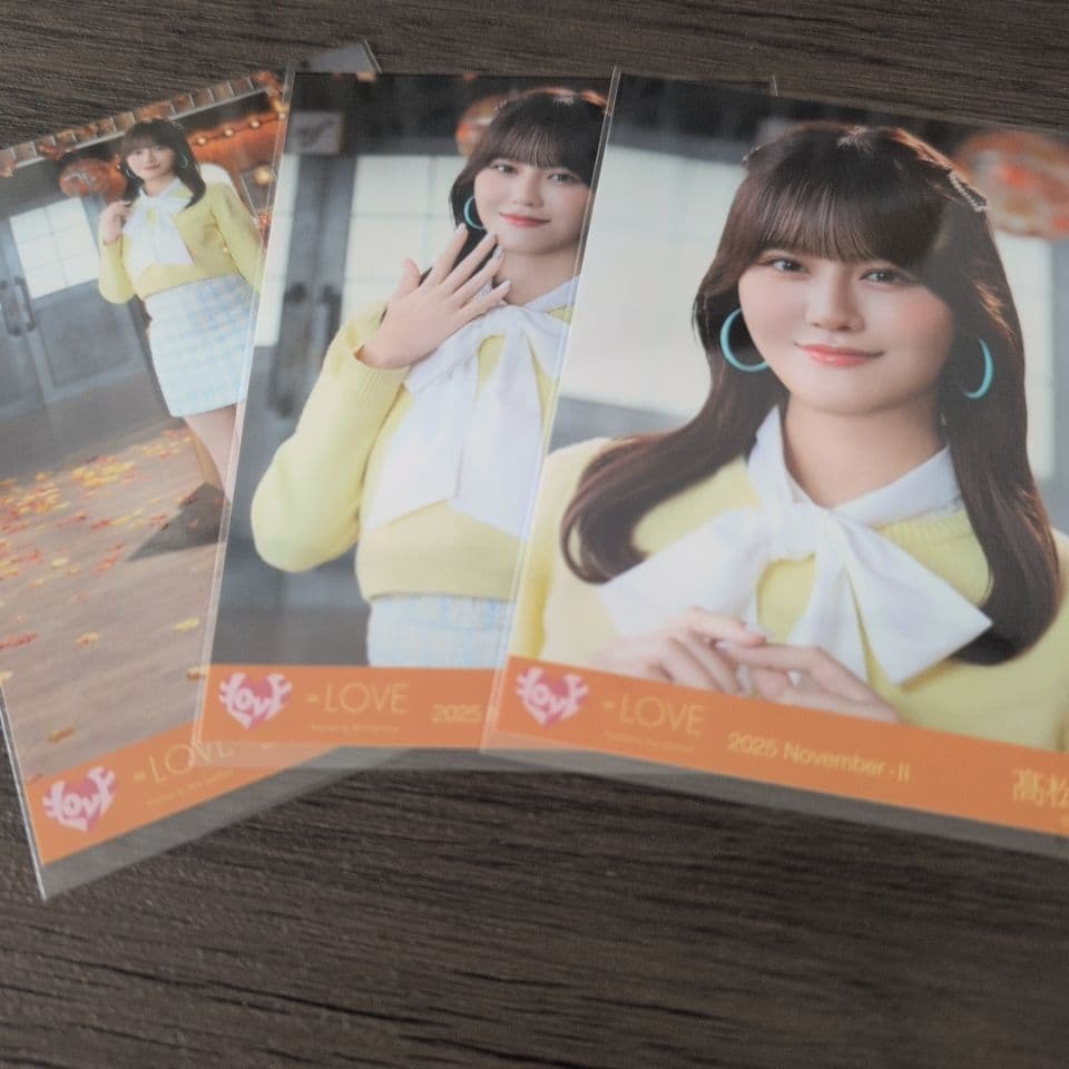 髙松瞳 木漏れ日メゾフォルテ 生写真 コンプ - メルカリ