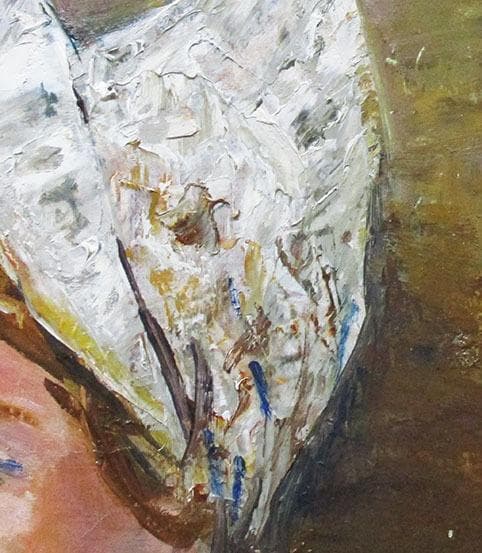 鵜飼幸雄 タイトル「オランダの女」 F4号 油彩」額装 - メルカリ