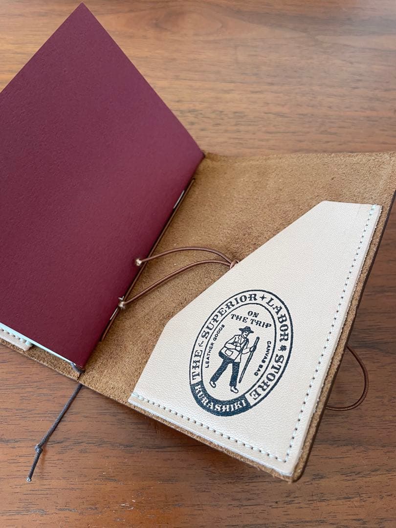 トラベラーズノート TSL倉敷 限定 パスポートサイズ キャメル - メルカリ