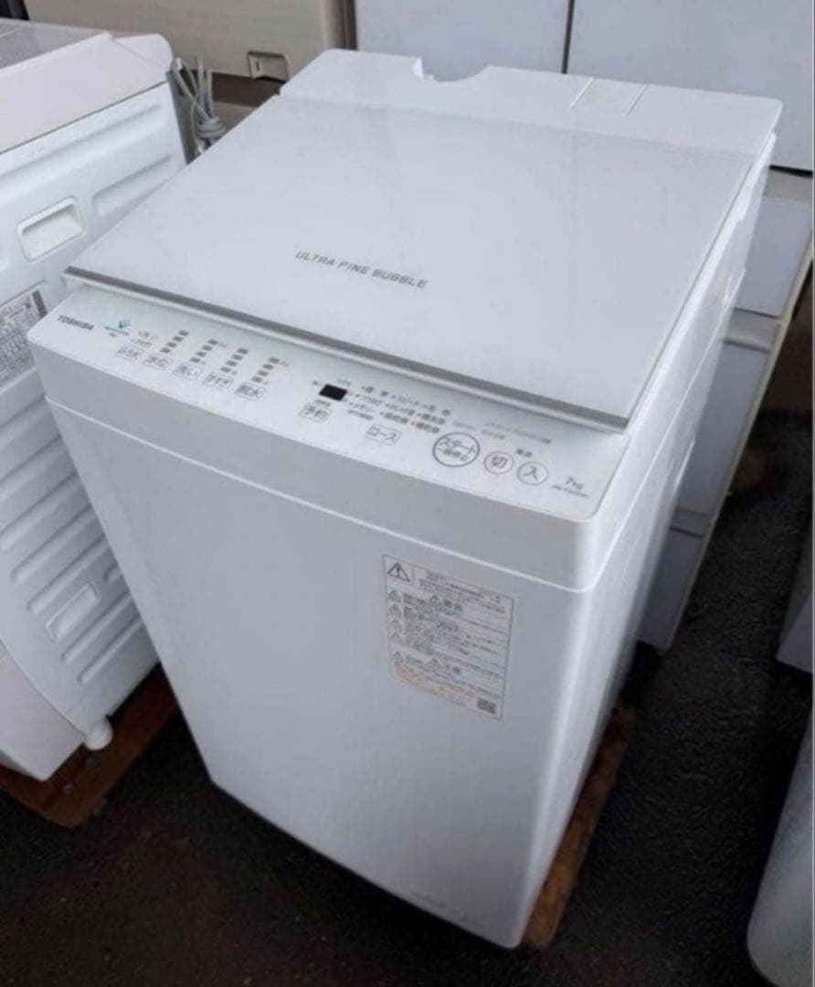 高年式】2022年式 7kg TOSHIBA 洗濯機 AW-7DH2 - メルカリ