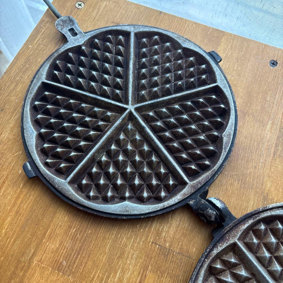 スウェーデン ワッフル アンティーク メーカー ワッフル型 - WWW