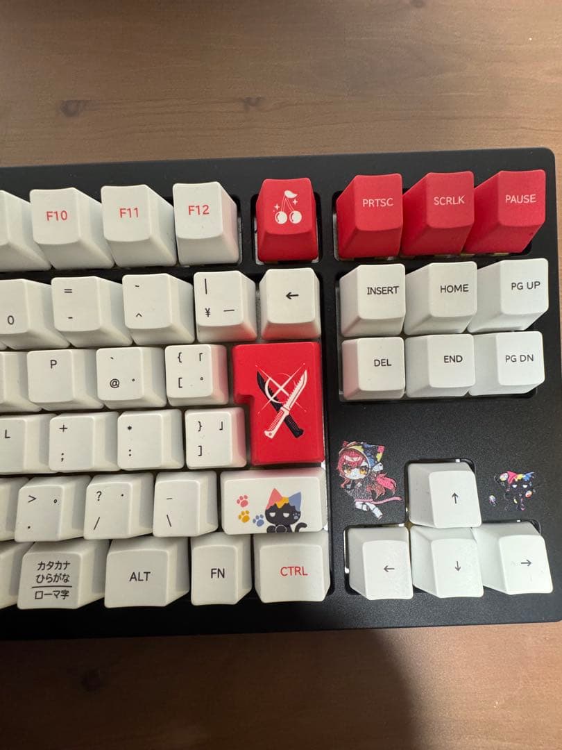 VSPO! GEAR ゲーミングキーボード 猫汰つな Edition ぶいすぽ - メルカリ