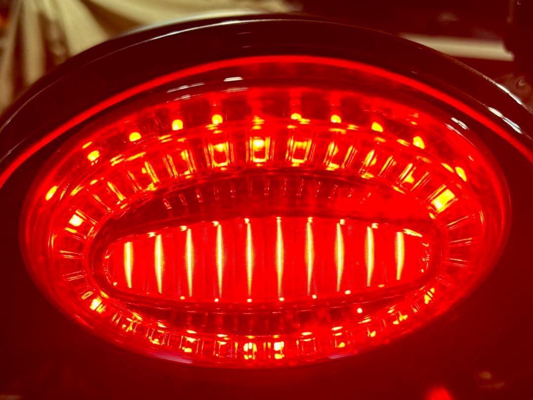 スモーク！カワサキ Z900RS テールランプ アワビテール 延長カラー進呈