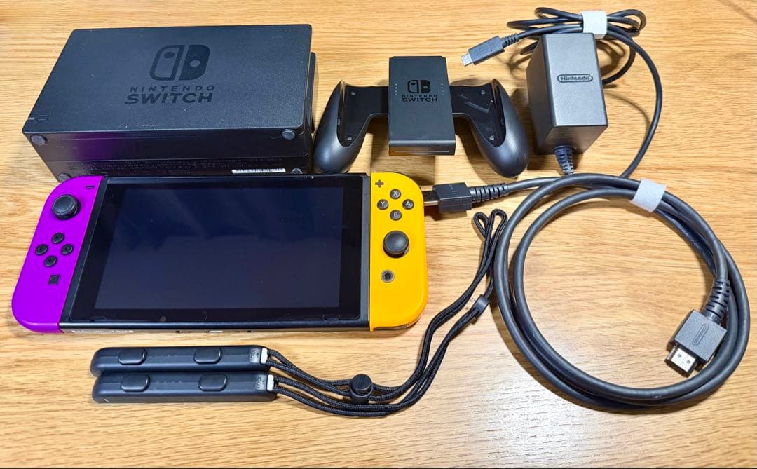 Nintendo Switch 本体 旧型グレー Joy-Con交換済 外箱無し - メルカリ