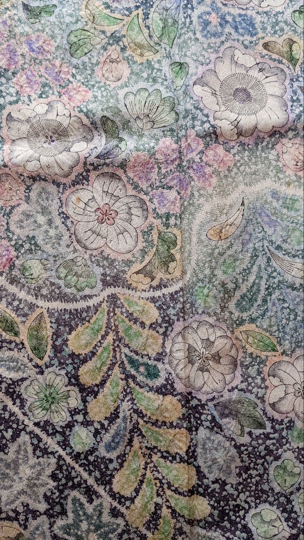 プロフ必読☆銀通し☆辻が花☆絞り☆ 一 番 安い