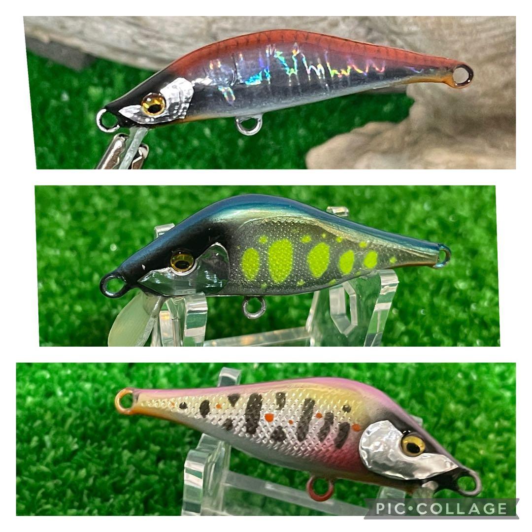 渓流バルサミノー(3点セット) ルアー・フライ