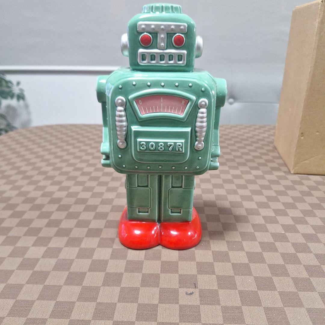 ロボット貯金箱3037 緑色と赤色 - メルカリ