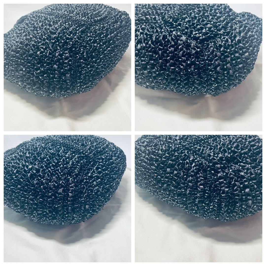 未使用級◇アンテプリマ ワイヤー ハンドバッグ◇ブラック