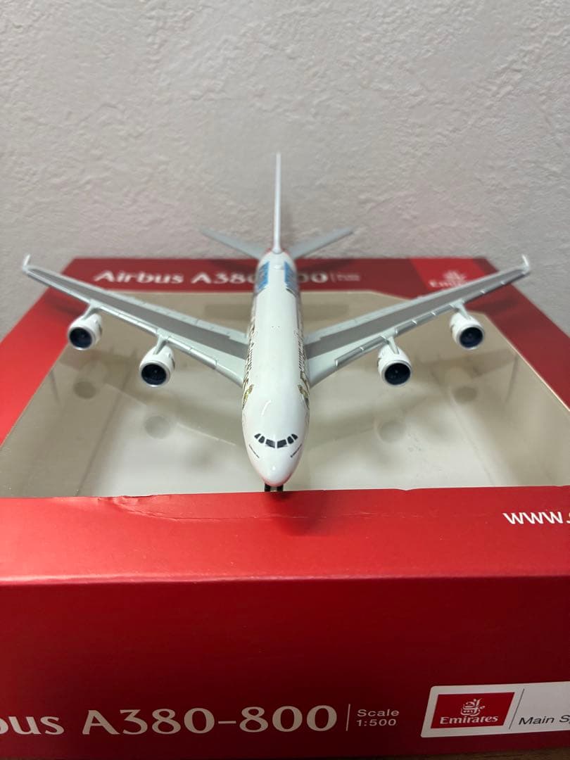 レア] エミレーツ航空A380-800 1/500 レアル・マドリード特別塗装