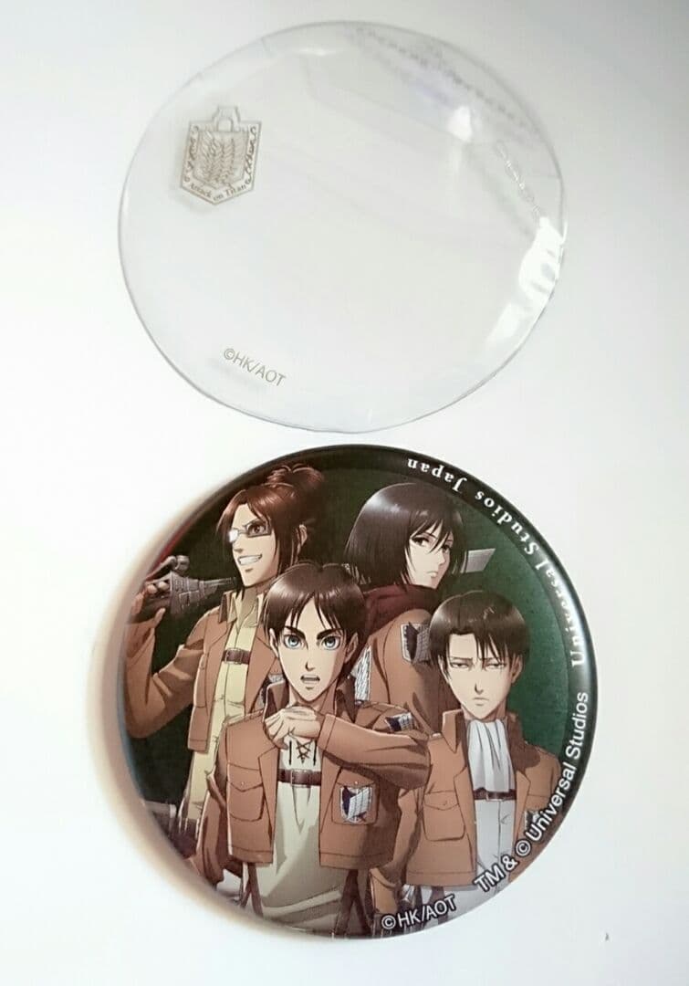 進撃の巨人 リヴァイ エレン ユニバーサルスタジオジャパン ユニバ 缶