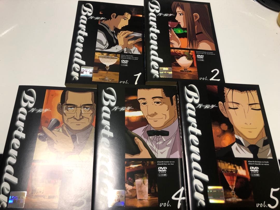 バーテンダー　全5巻《レンタル落ちDVD・廃盤》