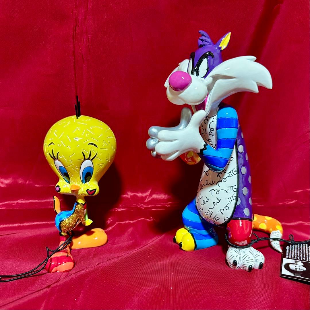 エネスコ トゥイーティー ルーニーテューンズ 置物 enesco ブリット