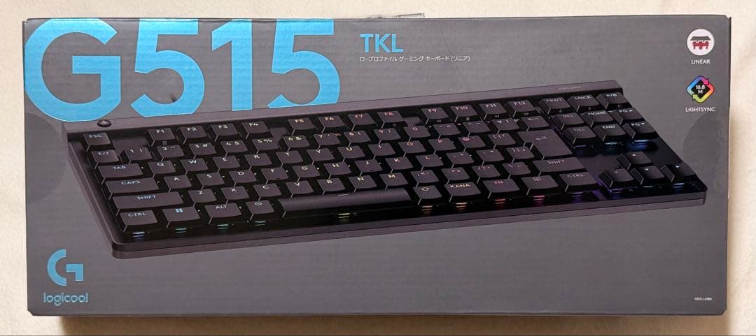ロジクール G515 TKL 有線テンキーレス ロープロファイル キーボード G515 TKL Wired Gaming Keyboard | ロジクール G