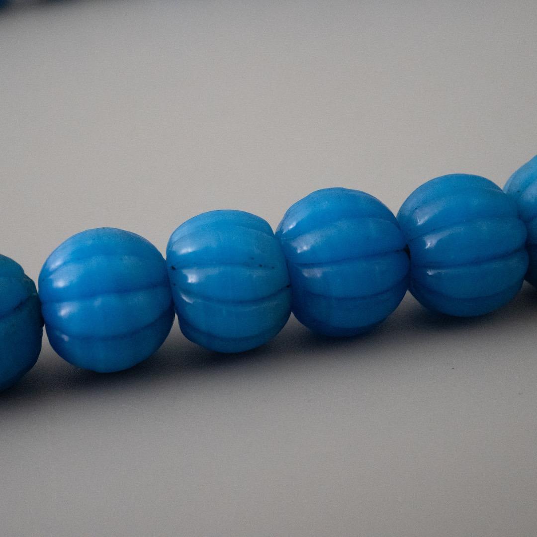 アイヌ 首飾り タマサイ アイヌ玉 ガラス玉 トンボ玉 みかん玉 民族