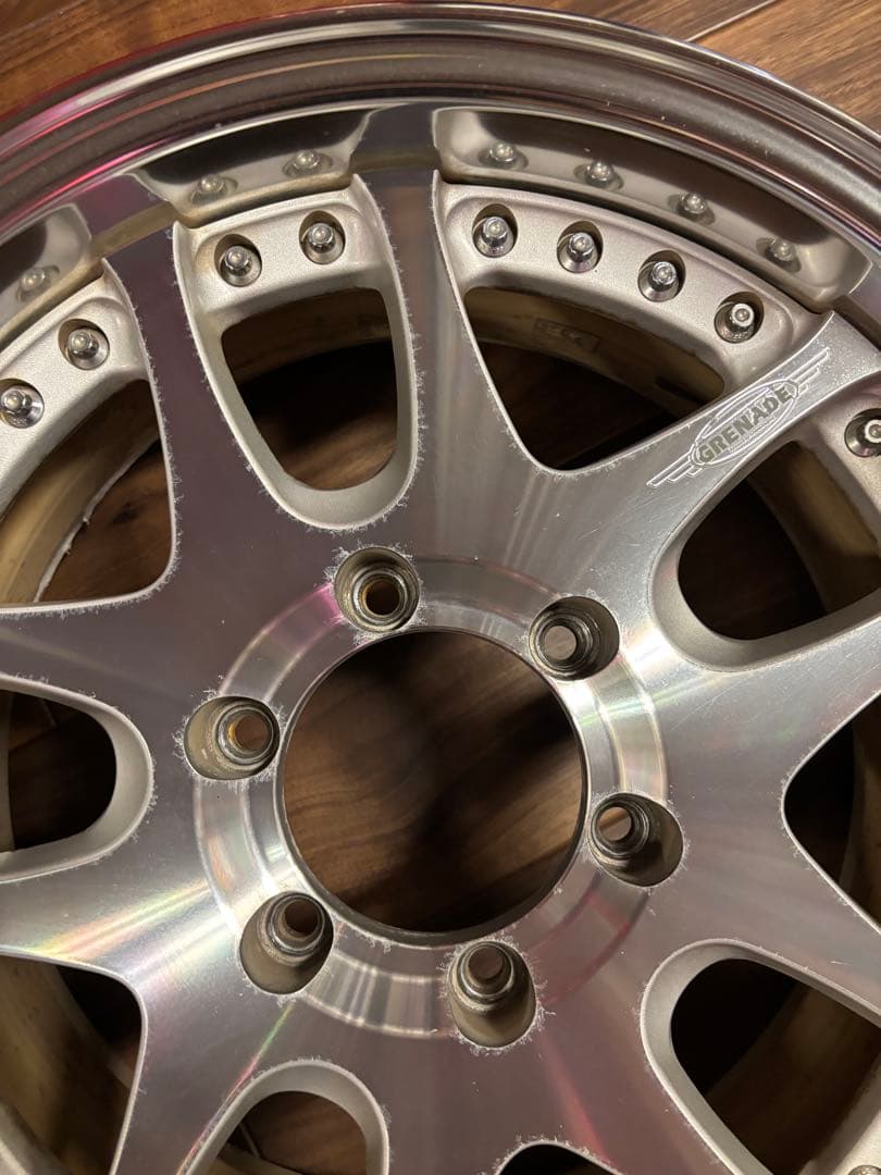 ◇送料込み◇ ロデオドライブ　17inch×8.0J 中古ホイール４本