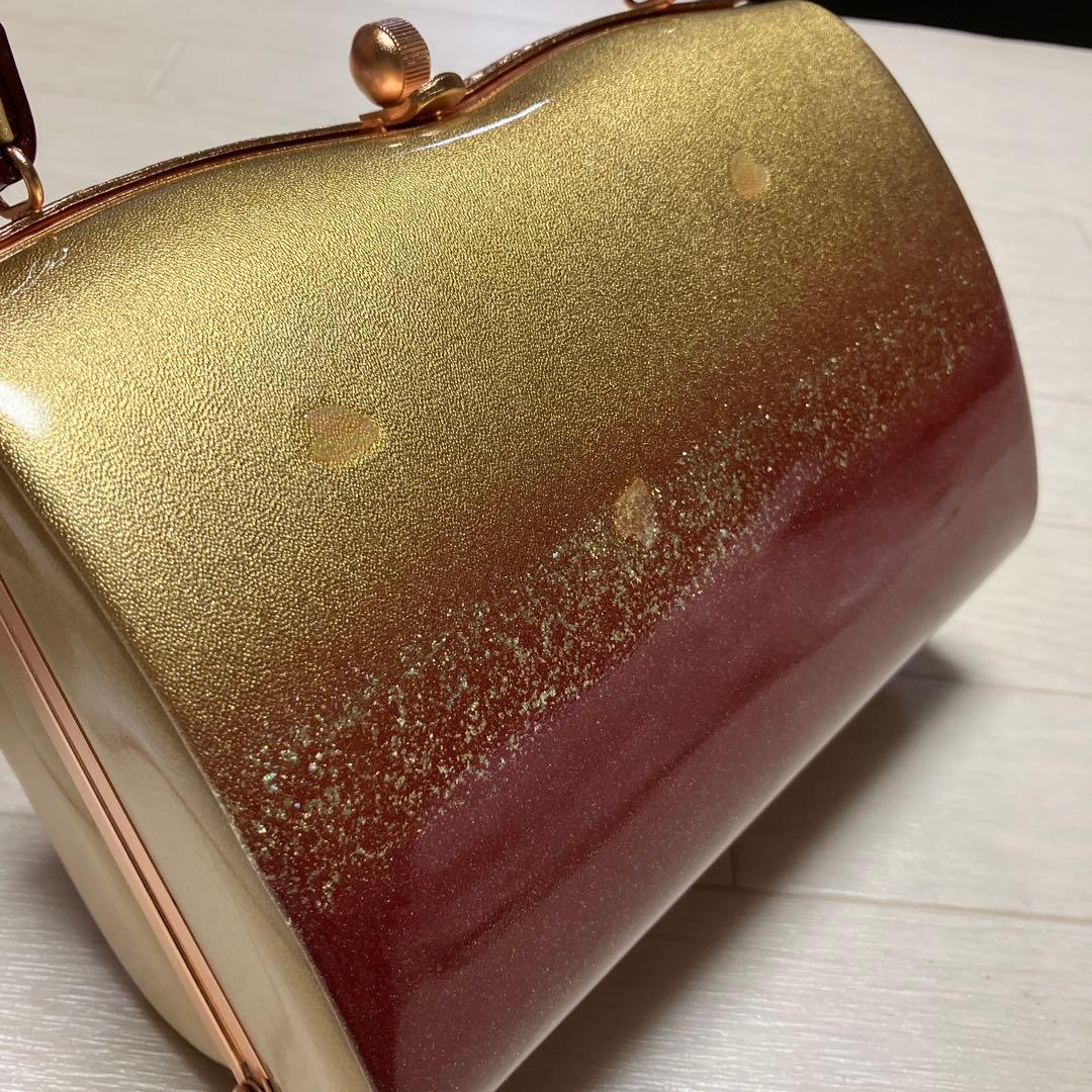 《未使用・箱付き》京都きもの友禅　夢想姿　草履バッグセット　金彩　螺鈿