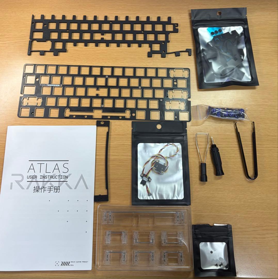 キーボード RAKKA 60 Atlas 6.25U space