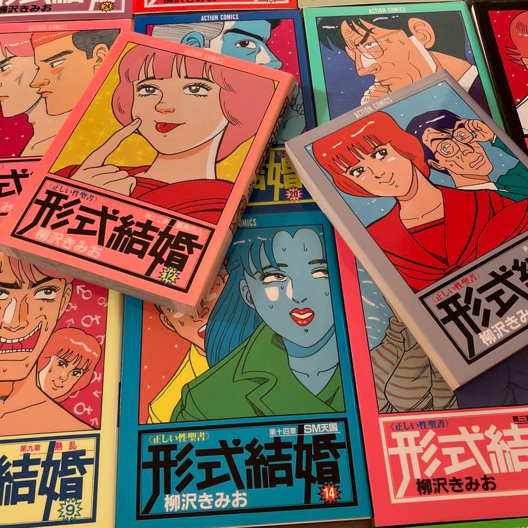 形式結婚 柳沢きみお 全25巻中の22冊 - メルカリ