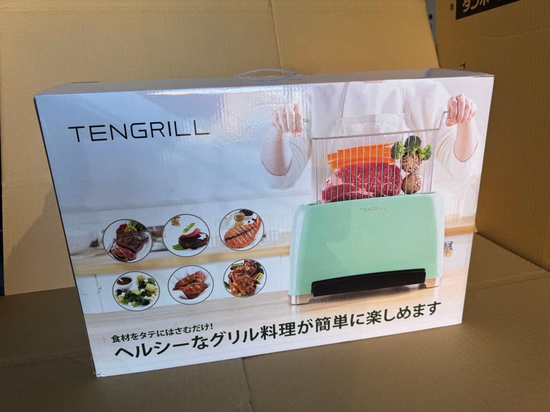 TENGRILL 電気グリル TGJ19-G10 ミント 新品 楽天市場】tengrill(テングリル) ミント tgj19-g10-mの通販