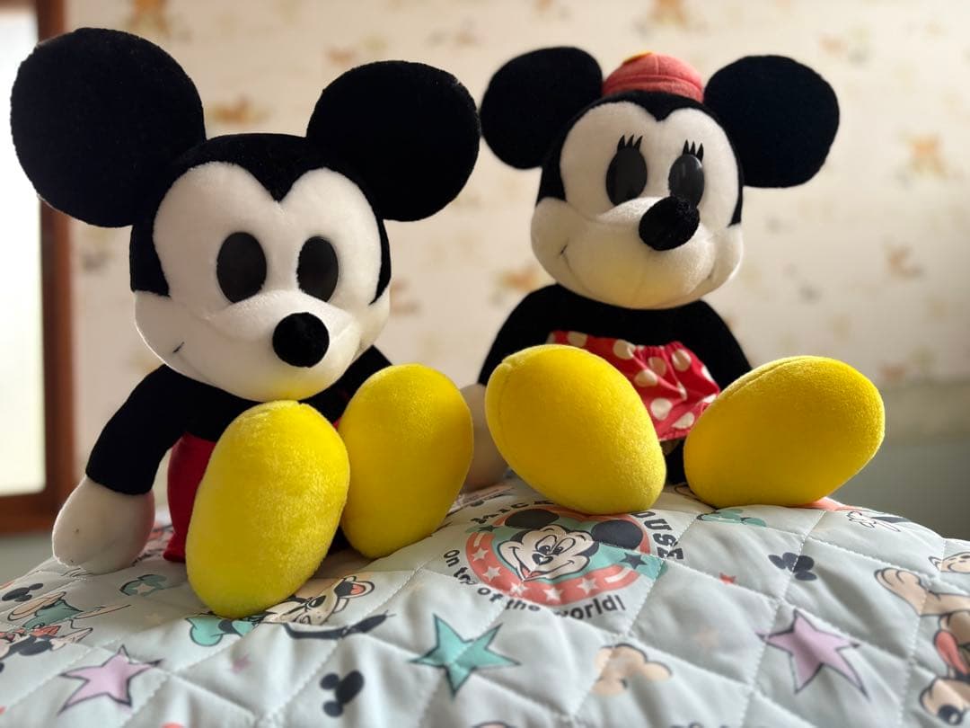 ディズニーノスタルジア ミッキーマウスぬいぐるみ - メルカリ