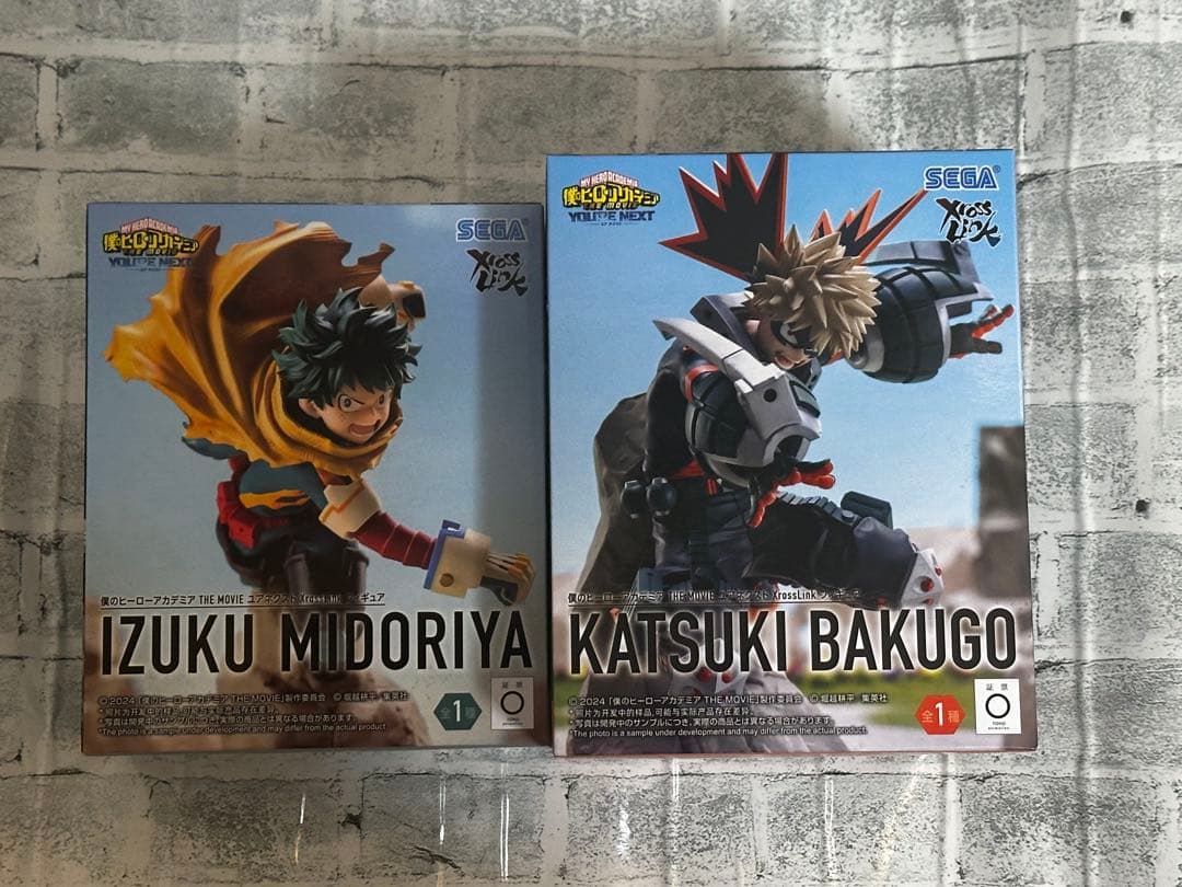 僕のヒーローアカデミア XrossLink 爆豪勝己 緑谷出久 2種セット