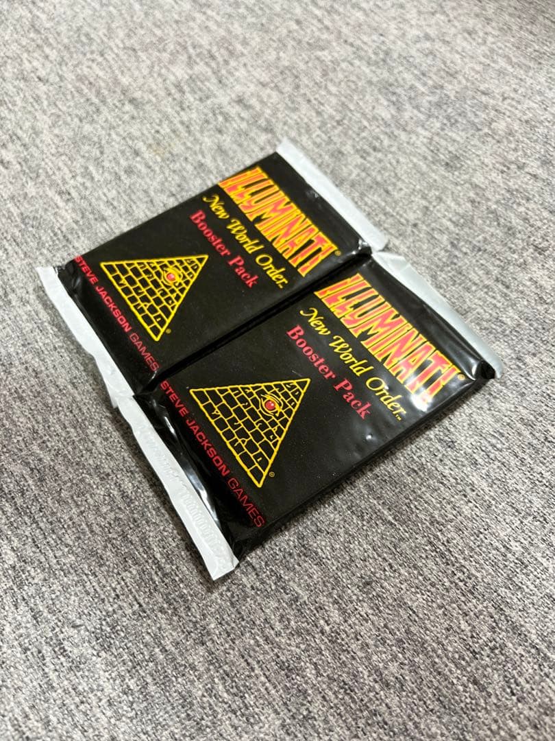 未開封イルミナティカードパック《激レア》フリーメイソン絶版廃盤伝説ラストパック