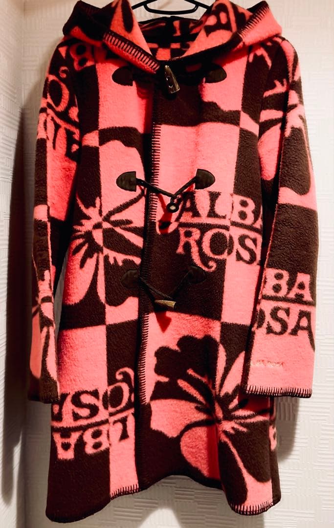 激レア大人気色♫ ALBA ROSA アルバローザ 升目コート ピンク