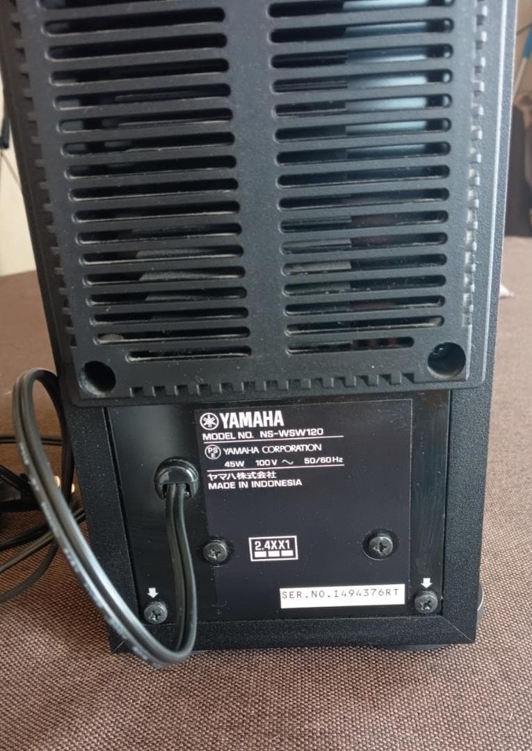 Yamaha NS-WSW 120サブウーファー - メルカリ