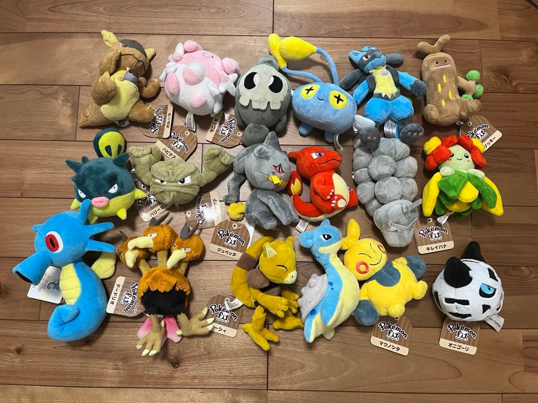 ポケモンfit他 ぬいぐるみ18体セットまとめ売り - メルカリ
