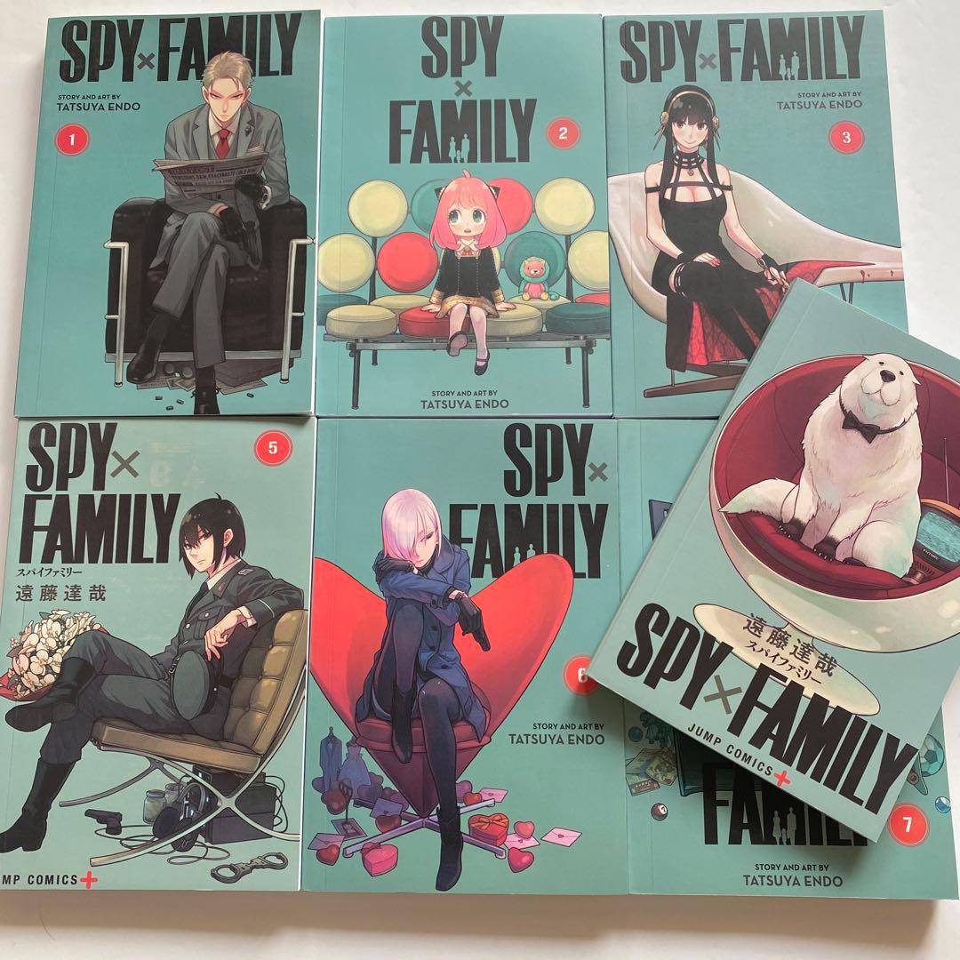 spy×family 英語 まんが1〜7巻 海外版 洋書 スパイファミリー - メルカリ