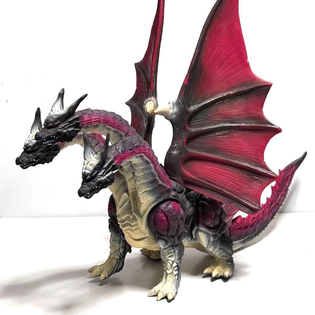 レア バンダイ デスギドラ ソフビフィギュア ゴジラ モスラ