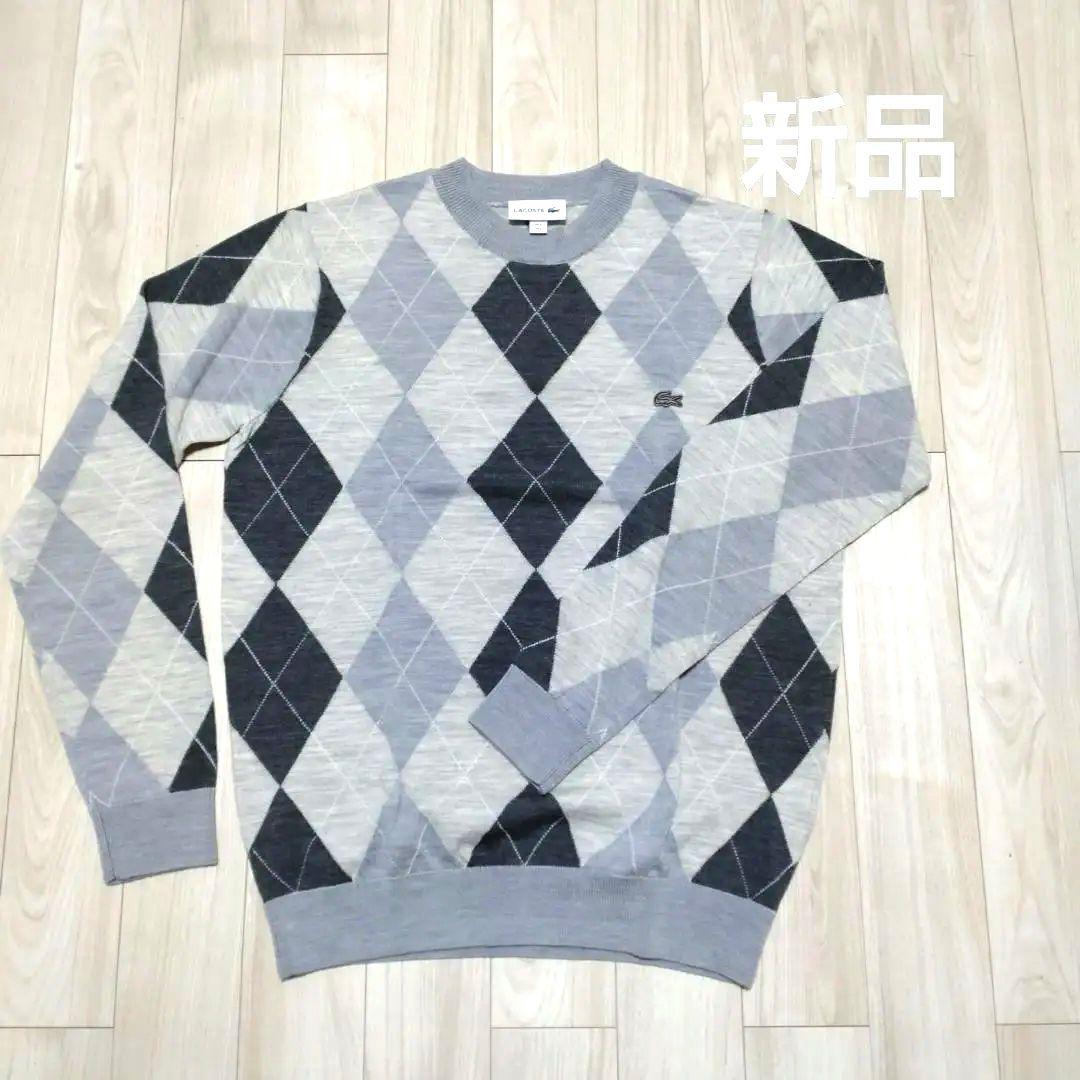 【週末セール】ラコステ　メンズセーター　ウール100% usL 新品未使用 楽天市場】ラコステ LACOSTE セーター ニット メンズ ブラック 黒