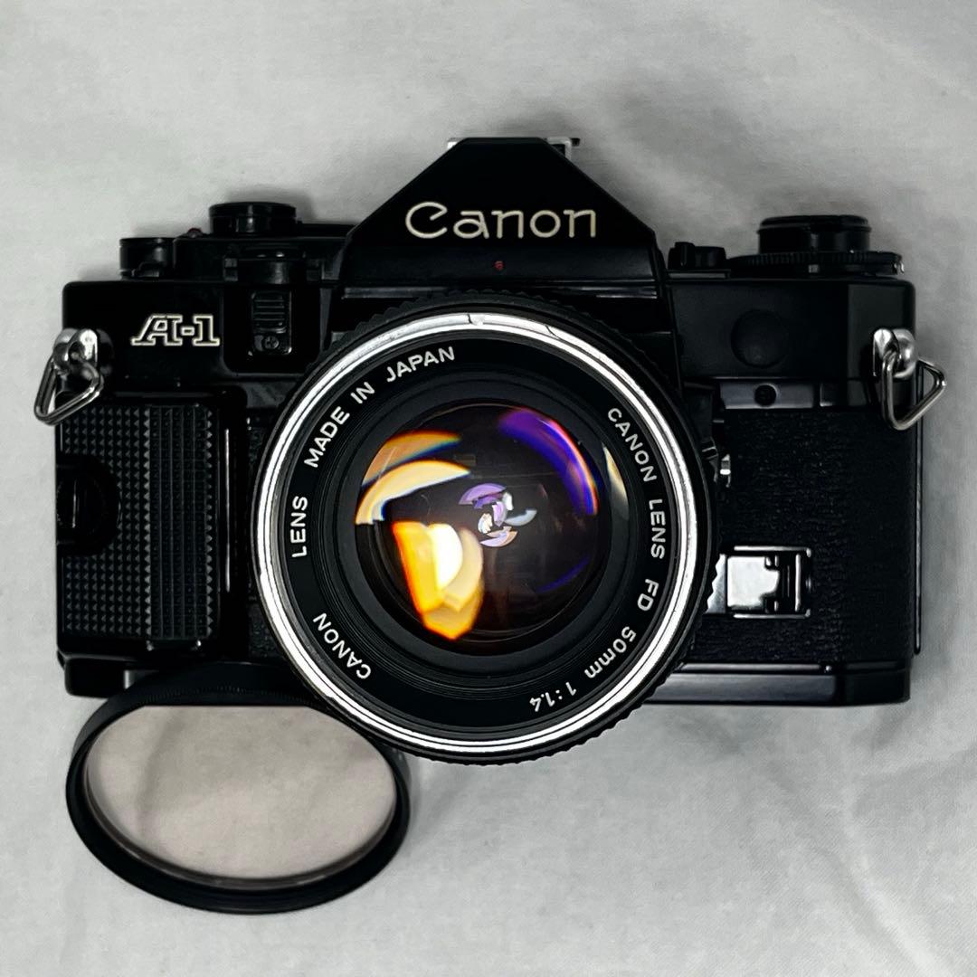 [動作確認済み] CANON キヤノン A-1 FD F1.4 50mm Amazon.com : Canon FD 50mm f/1.4 1.4 Manual Focusing Lens for