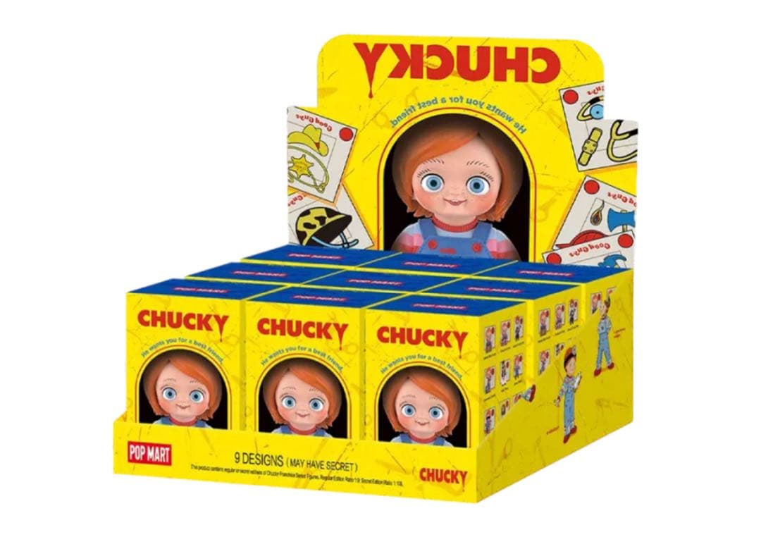 チャッキー フランチャイズ ポップマート チャイルドプレイ アソート